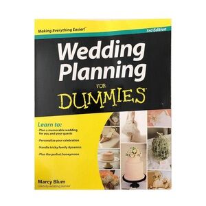 Wedding Planning for Dummies Book